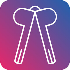 Squeezer line icon style