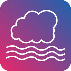 Foggy Line Icon Style