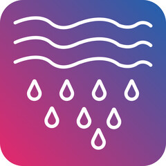 Water Line Icon Style
