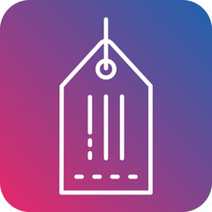 Label Line Icon Style