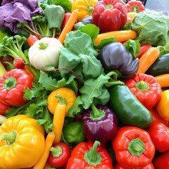 vegetables on market