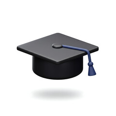 graduation cap and diploma