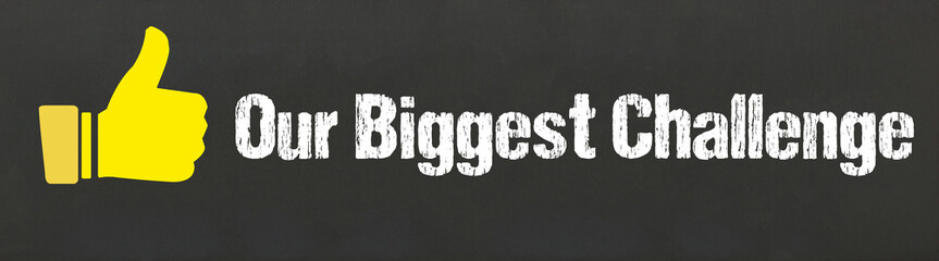 Our Biggest Challenge	
