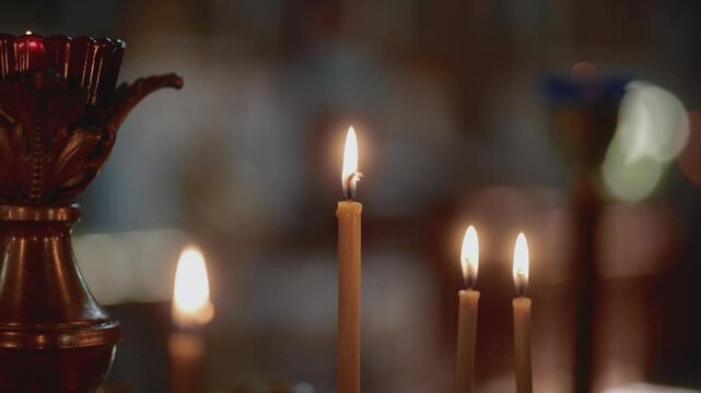 Monastic Silence and Candlelight at Kyiv-Pechersk Lavra Skete"