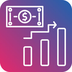 Growth Line Icon Style