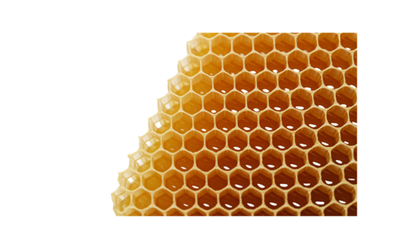 Honeycomb Texture Golden Honeycomb Close-Up Photography