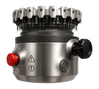 Circular knitting machine with a segment cam design for quick pattern changes in a custom textile workshop