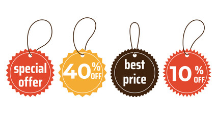 discount label set