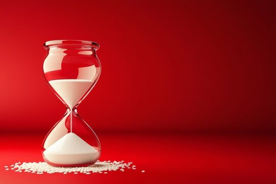 Hourglass Representing the Passage of Time 