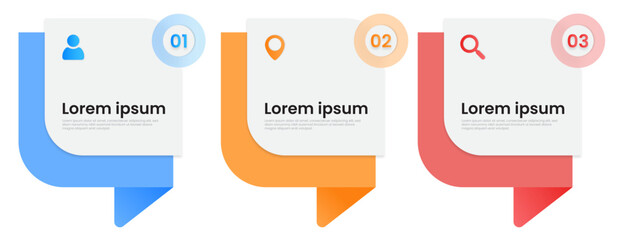 Business and Technology Infographic Glasmorphism Eps Svg