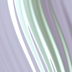 Abstract light streaks in shades of white and pale green on a muted lavender background design...