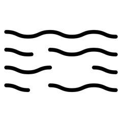 Waves Icon Style