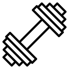 Weight Lifting Icon Style