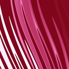 Abstract background featuring curved lines in shades of red pink and white creating a dynamic...