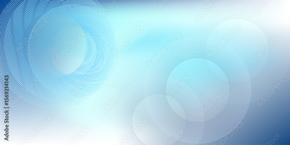 Poster gradient abstract background with circular line patterns. vector illustration.