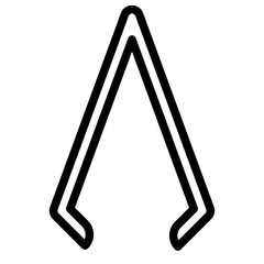 Tweezers Icon Style