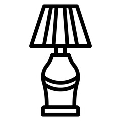 Table Lamp Icon Style