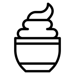 Obraz premium Moisturizer Icon Style