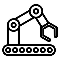 Automatic Conveyor Icon Style