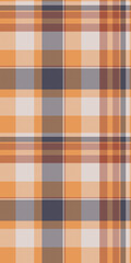 Warm autumnal plaid pattern in soft oranges, browns, and grays.  Perfect for textile design, fallthemed projects, or adding a cozy vibe to your designs.
