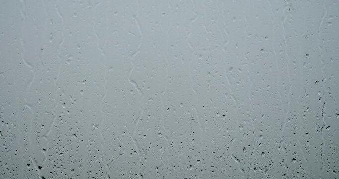 raid rops on the window surface