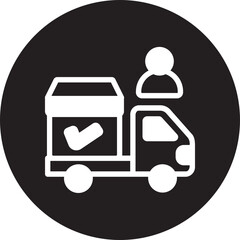 distribution glyph icon