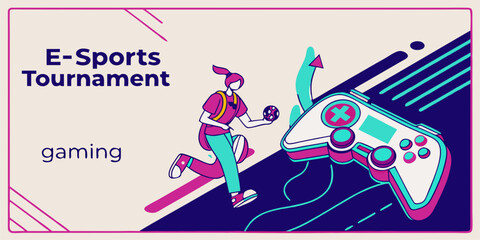 Music poster with guitar and abstract background design