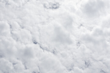 Cloudy Sky With Fluffy Clouds