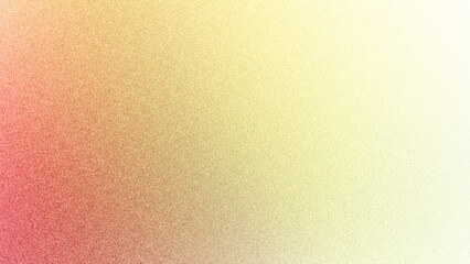 Bright red and yellow gradient with noise effect, abstract blurred textured background