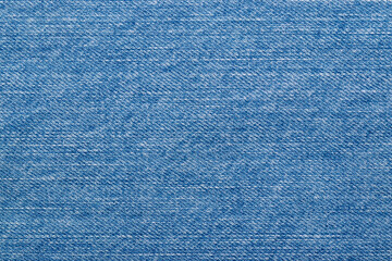 Texture of blue rough grunge cotton denim fabric, textured textile background