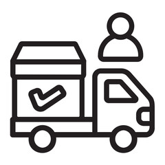 distribution line icon