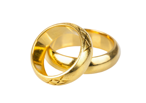 Elegant gold wedding rings symbolizing love and commitment for special marriage ceremonies today