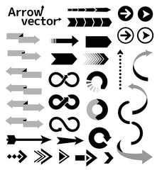 矢印アイコン/矢印のベクターコレクション