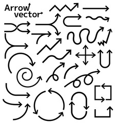 矢印アイコン/矢印のベクターコレクション