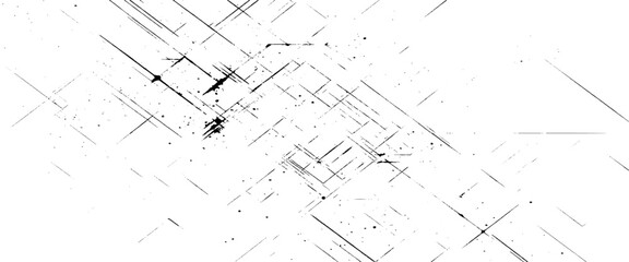 Vector black and white scratches surfaces texture design.	