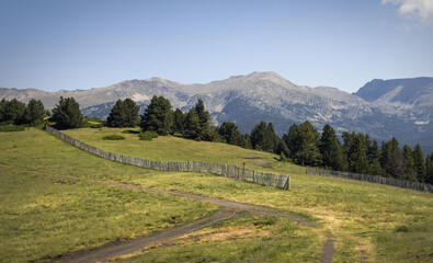 Cerdanya, Catalonia: Majestic Rolling Hills and Distant Mountains