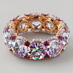 Beaded bracelet elegant design jewelry high resolution picture