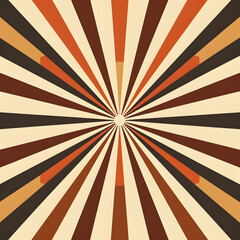 Abstract optical illusion background with radial lines in warm colors creating a mesmerizing hypnotic pattern and a sense of depth and movement in a dynamic visual display