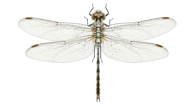 Isolated Dragonfly