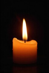Flickering Candlelight Warm Glow and Peaceful Ambiance, Perfect for Relaxation and Meditation