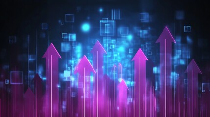 Futuristic Abstract Visualization with Dynamic Motion and Glowing Effects for Creative Inspiration