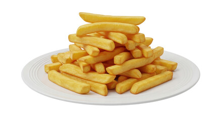 Isolated French Fries