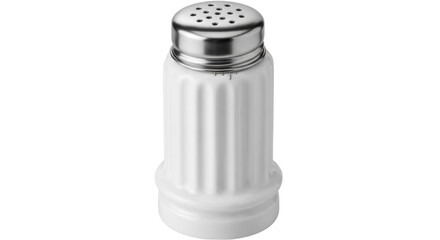 Isolated White Salt Shaker