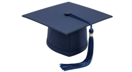 Isolated Graduation Cap