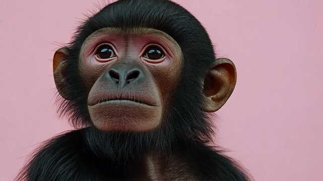 Close-up of a young monkey