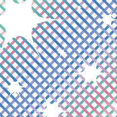 White Pastel Rainbow Gradient Line Stripes and Sparkle Light Background