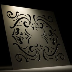 Ornate Metal Panel Art