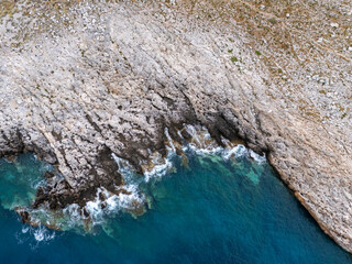 Mani Peninsula Aerial Drone Videos Tigani Castle