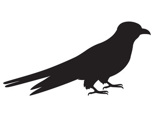 CUCKOO BIRD SILHOUETTE