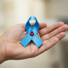 Blue Ribbon A Symbol of Hope and Awareness